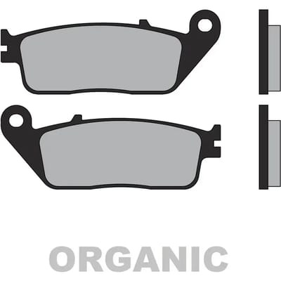 Pro organisch motorfiets remblok Brenta