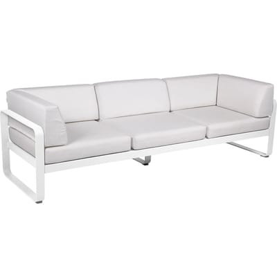 Fermob BELLEVIE club sofa 3 zits - 01 katoenwit - 81 witgrijs