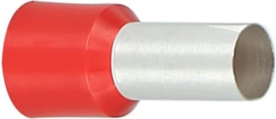 Adereindhuls Rood 35.0 mm² (50 stuks)