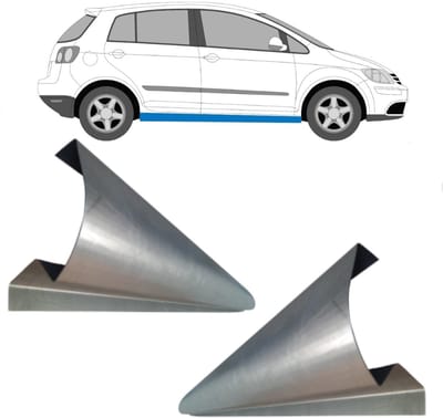 Reparatie dorpel voor Volkswagen Golf Plus 2005-2013 / Links + Rechts / Set