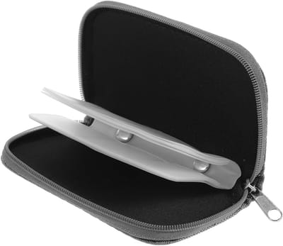 Geheugenkaarthouder - Kaart organizer - Geheugen opslaan - 22 Slots - 11 cm - Grijs