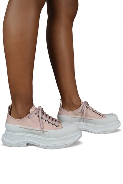 Alexander McQueen sneakers Tread glad roze
