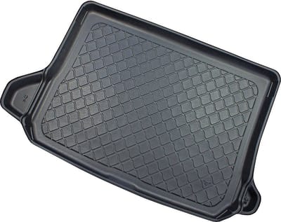 Kofferbakmat Audi Q2 2016-heden (past in versie met verstelbare vloer in hoge stand, flappen kunnen eraf) - Guardliner