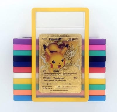 Slab beschermhoes Geel | Slab Cover | Slab | Beschermhoes | Slab Protector | PSA Case | PSA | TCG | Pokémon | Yu-Gi-Oh! | Cardgame | Trading Card Game | Lorcana | Magic the Gathering | One Piece