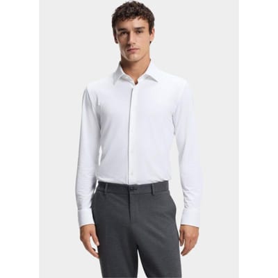 BOSS Black Business hemd lange mouw Wit P-HANK-S-K-261 10248739 01 50555747/100
