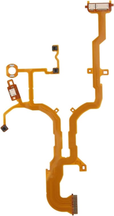 Camera Lens Back Main Flex Cable voor Mirrorless Camera Reparatie met Socket voor DSC RX100 en RX100 II - Hoogwaardige FPC Kabel voor Lensonderdelen