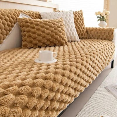 Winter bankhoes dikker pluche antislip bankkussen voor woonkamer zachte universele bankhoes rughanddoek sectionele bankmat A 70x70cm 1pc