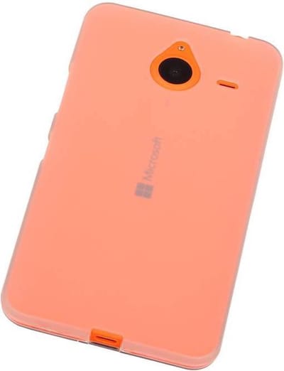 Microsoft Lumia 540 TPU Hoesje Transparant Grijs