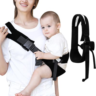 Unyqoos® Verstelbare ergonomische babydraagdoek voor comfortabel en veilig dragen