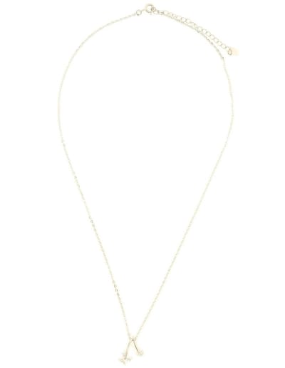 Behave Dames Ketting - Zilverkleur met Zirconia Steen - 40 cm