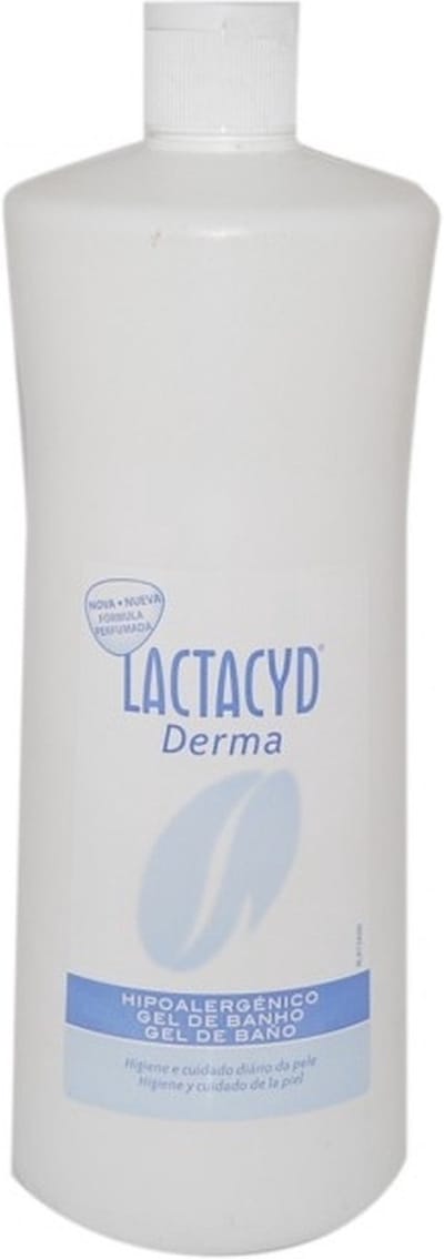 Gel intime - LACTACYD - DERMA - 1000 ML - Hypoallergénique - Pour tous types de peau