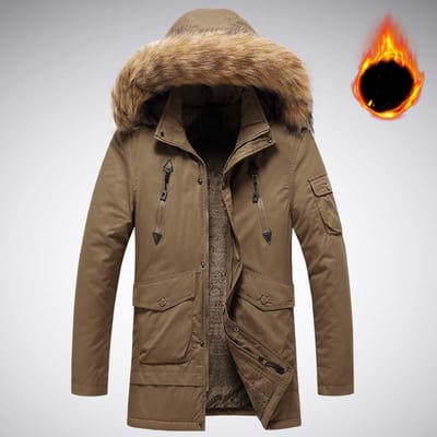 Winter Casual Herenkleding met katoenvulling Middellang en Lang Gewassen Katoengewatteerde Kleding Casual Mode Tooling Jas XXXL