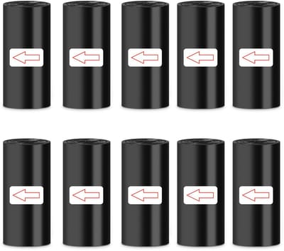 SolidKeus - 90 Stuks Mini Afvalzakken voor Auto en Huishouden