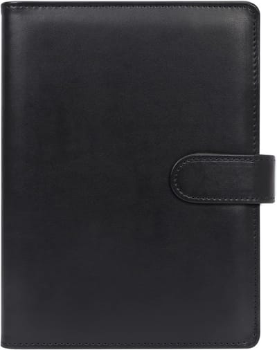 A5 Ringband Organizer van PU-Leer voor Notities en Agenda - Zonder Papier