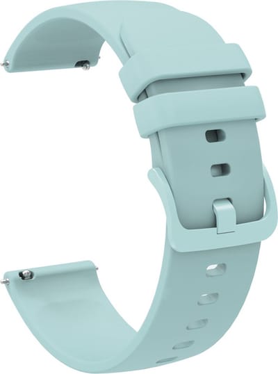 Siliconen bandje - geschikt voor Garmin Venu (2 Plus) / Venu SQ (2) / Vivomove (Style - Sport) / Vivoactive 3 / 5 / 6 / Forerunner 55 / 165 / 245 / 645 / 570 - 42mm - mintgroen