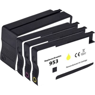 Renkforce Inktcartridge vervangt HP 953, 6ZC69AE, LS058AE, F6U12AE, F6U13AE, F6U14AE Compatibel Combipack Zwart, Cyaan, Magenta, Geel RF-5718854