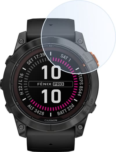 Screenprotector - Geschikt voor Garmin Fenix 7 Pro - Sterk & Shockproof - Tempered Glass - Beschermglas Screen Cover - Gehard Glas - Bescherm Protector voor Smartwatch