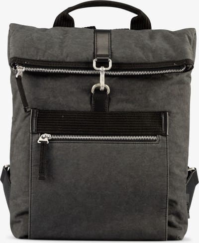 JOST Vrije tijd rugzak Rugzak Kerava Backpack Courier Black Donkergrijs