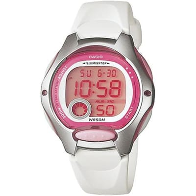 Montre CASIO Femme Série DIGITALE 37,9 mm Rose LW-200-7AVDF LW-200-7AVDF Pink Watch Dial