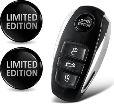 2 x Ø14mm Sticker Key Limited Edition Emblem Stickers for Remote Control Car Moto Logo Key Badge Tuning KSK 25 - ShopVlot
