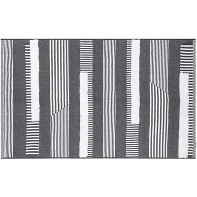LIVARNO home Katoenen vloerkleed 120 x 180 cm (Grijs)