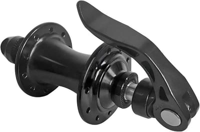 Fiets Voornaaf - Vouwfiets Onderdeel - Onderhoud en Reparatie - Lichtgewicht Aluminium - 20 Gaten - Zilver