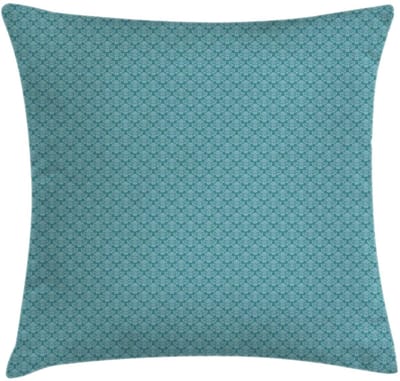 ABAKUHAUS jaargang kussenhoes – decoratief, 50x50 cm – dubbelzijdig bedrukt, kadettblauw, rits
