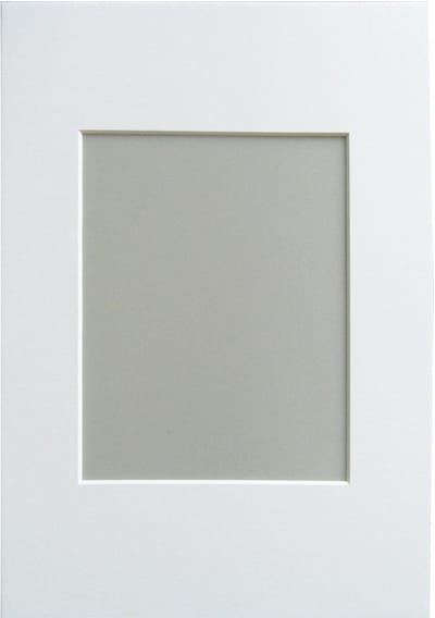 Walther PA041W Passe-partout - Frameformaat 30x40 cm - Formaat afbeelding 20x30 cm - Sneeuw Wit