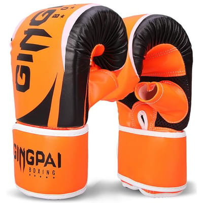 Bokstraining Bokshandschoenen voor Sparring Sportschool Training Zware Zak Training Duurzame MMA Handschoenen black