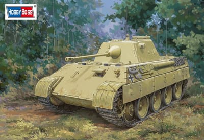 HobbyBoss Modelbouwpakket Militaire voertuigen - 84831 Duitse PzBeobWg V Ausf.A - Tank Plastic - 1:48 - Modelbouw