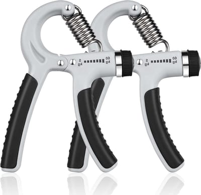 Verstelbare Handtrainer voor Krachttraining en Fitness - Handtrainingsapparaat met Bereik van 10 kg tot 50 kg - Vingertrainer - Grip Trainer