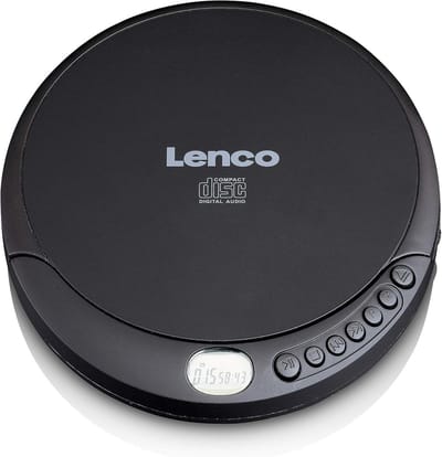 Draagbare CD Speler met Oordopjes - Walkman Discmaster - USB Oplaadbaar