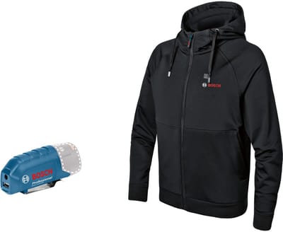 Bosch GHH 12+18V XA 2XL Verwarmde hoodie in Doos - 06188000EU