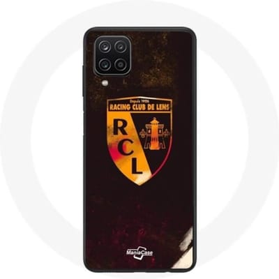 Coque - Maniacase - Samsung Galaxy A12 - RCL Lens - Souple - Protection et décoration noir