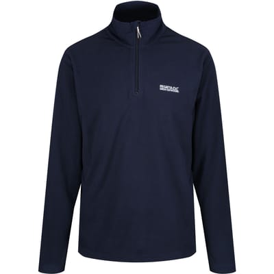 Regatta - Geweldig voor Buiten Heren Thompson Half Zip Fleece Sweater (Navy)