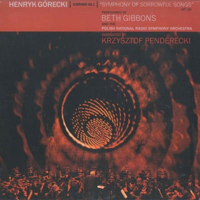 LP Plaat HENRYK GÓRECKI UITGEVOERD DOOR BETH GI - Symfonie nr. 3  Symphony Of Sorrowf WIGLP395 Domino 2019 Europa Klassiek