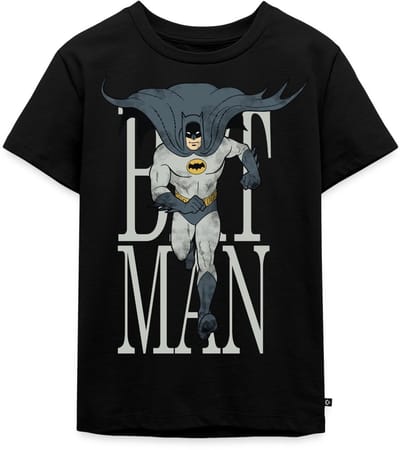 Batman Runs Through the Night Premium T Shirt Kinderen
