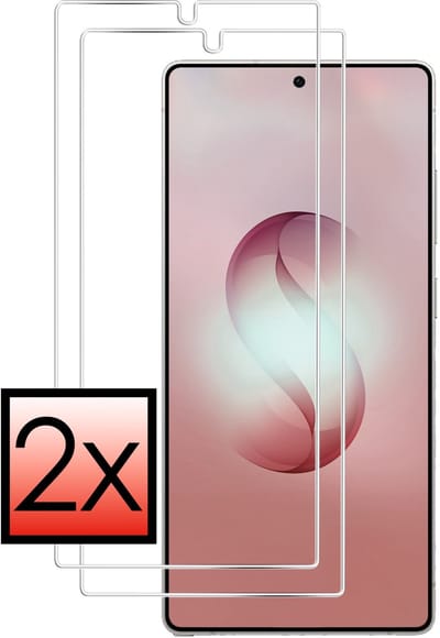Screenprotector - 2 Stuks - Geschikt voor Samsung Galaxy S26 Ultra - Extra Sterk - Beschermglas - Gehard Glas - Tempered Glass - Screen Protector - Bescherm Cover