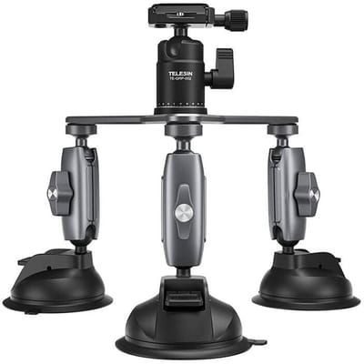 THREE-ARM SUCTION MOUNT