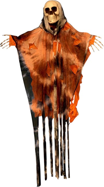 Fjesta© Halloween hangdecoratie geest oranje - 90cm