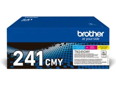 Brother Tonercassette TN-241CMY TN241CMY Origineel Cyaan, Magenta, Geel 1400 bladzijden