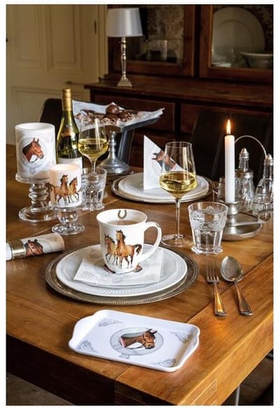 Ambiente Tray 13x21cm Wild horses