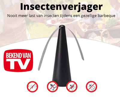 Vliegen Verjager voor op Tafel - Anti Vliegen – Vliegen verjager op Tafel - Vliegen Bestrijding - Vliegenverjager - Vliegenval - Vliegen Ventilator – Vliegen propellor -  Fly fan – Insectenverschrikker – Muggen verjager - Fruitvliegen