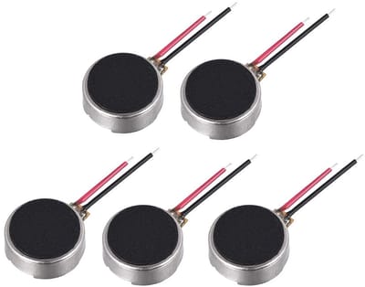Mini Trillingsmotoren - Platte Munt Motoren - Elektronica Projecten - Compact Formaat - 8x3mm