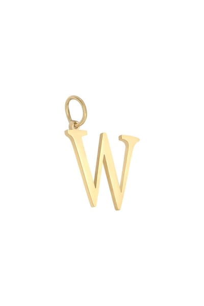 hanger - letter W, accessoire - kado - kerst