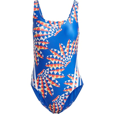 adidas Sportswear FARM Rio 3-Stripes CLX Badpak - Dames - Blauw- 36