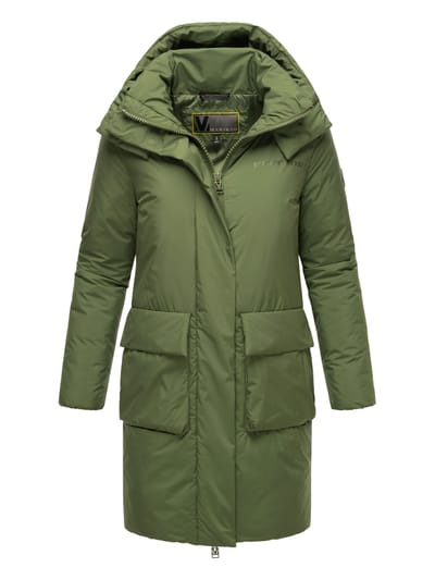 Marikoo dames winterjas met magneetsluiting – model Nanami