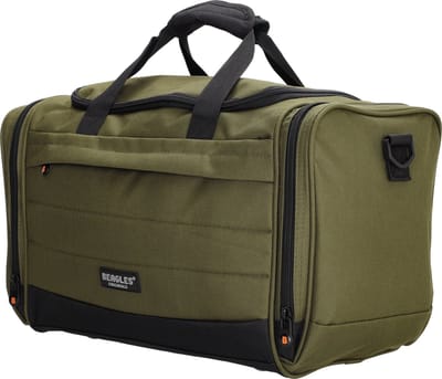 Beagles Originals Travel Originals Reistas Unisex - Weekendtas voor Dames en Heren - Bagagetas van Nylon en Polyester - Olijfgroen