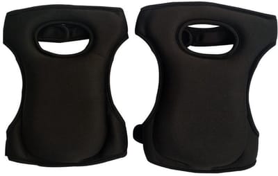 Tuinwerk Kniebeschermers - 1 paar - Kniebescherming - Gevoerde Kniekussens - Beschermend en Comfortabe - voor Tuinieren, Tegelzetten, Schoonmaken en Klussen - zwart