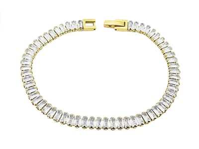 Montebello Armband Hulst Gold - 316L Staal - 3x5.5mm - 20cm